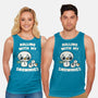 Rolling With My Snowmies-Unisex-Basic-Tank-Weird & Punderful