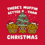 There's Muffin Batter Than Christmas-None-Non-Removable Cover w Insert-Throw Pillow-Weird & Punderful