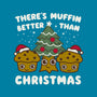 There's Muffin Batter Than Christmas-None-Removable Cover w Insert-Throw Pillow-Weird & Punderful