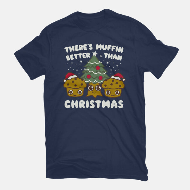 There's Muffin Batter Than Christmas-Womens-Fitted-Tee-Weird & Punderful