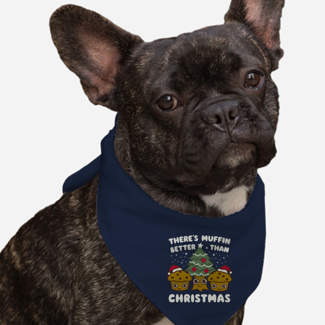 There's Muffin Batter Than Christmas-Dog-Bandana-Pet Collar-Weird & Punderful