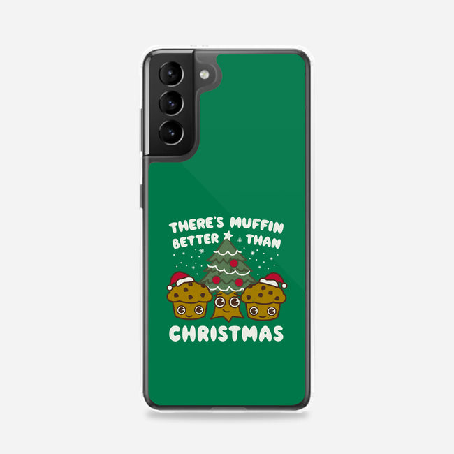 There's Muffin Batter Than Christmas-Samsung-Snap-Phone Case-Weird & Punderful