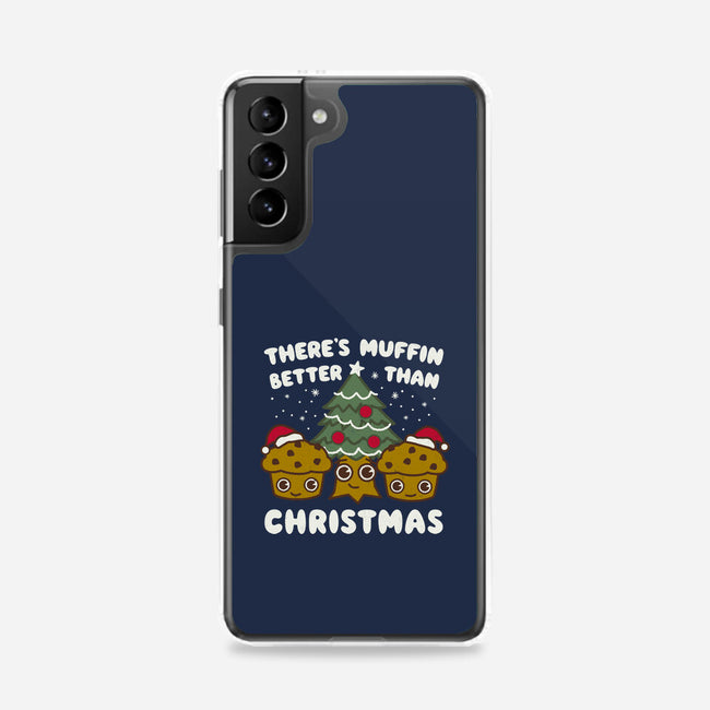 There's Muffin Batter Than Christmas-Samsung-Snap-Phone Case-Weird & Punderful