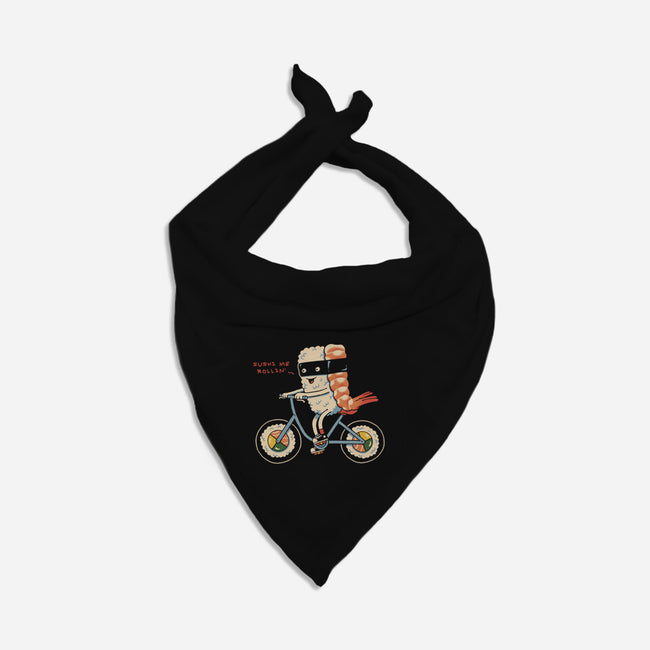 Sushi Me Rollin-Dog-Bandana-Pet Collar-vp021