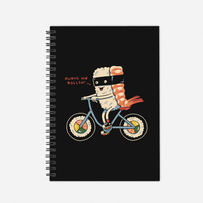 Sushi Me Rollin-None-Dot Grid-Notebook-vp021