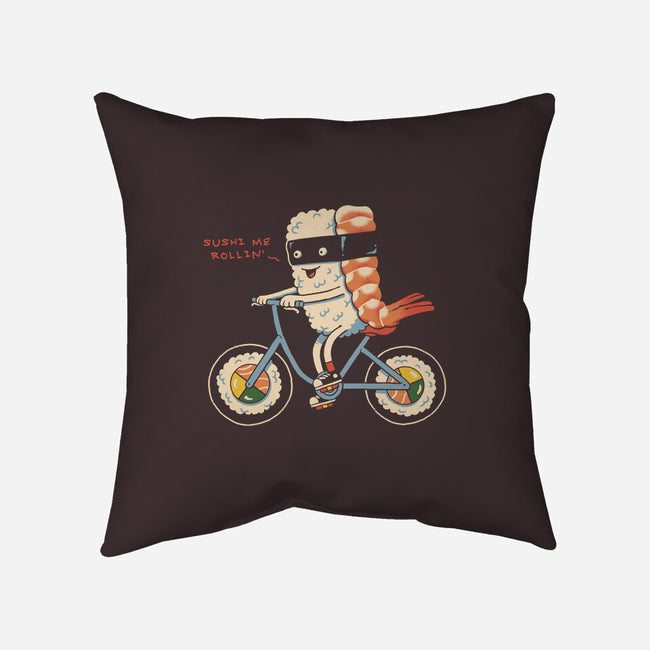 Sushi Me Rollin-None-Removable Cover-Throw Pillow-vp021