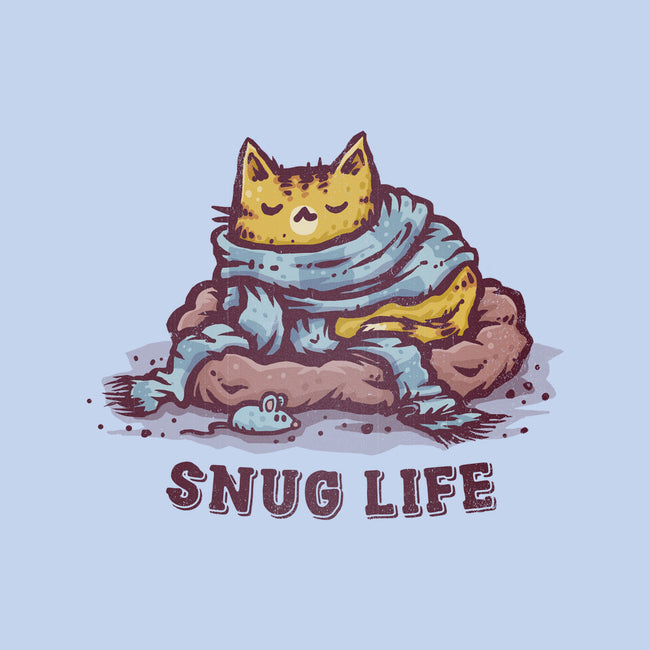 Living The Snug Life-Unisex-Pullover-Sweatshirt-kg07