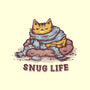 Living The Snug Life-None-Removable Cover-Throw Pillow-kg07