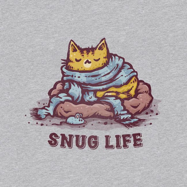 Living The Snug Life-Womens-Off Shoulder-Sweatshirt-kg07