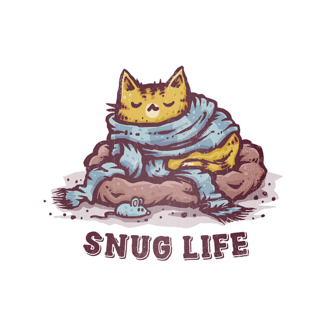Living The Snug Life-None-Glossy-Sticker-kg07