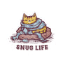 Living The Snug Life-Unisex-Crew Neck-Sweatshirt-kg07