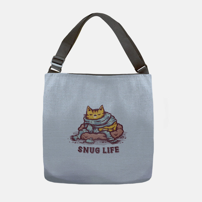 Living The Snug Life-None-Adjustable Tote-Bag-kg07