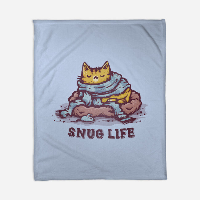 Living The Snug Life-None-Fleece-Blanket-kg07