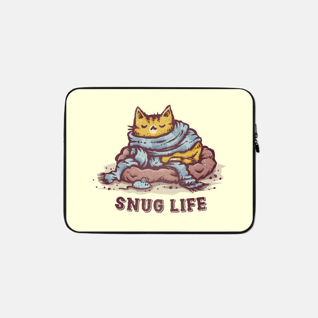 Living The Snug Life-None-Zippered-Laptop Sleeve-kg07