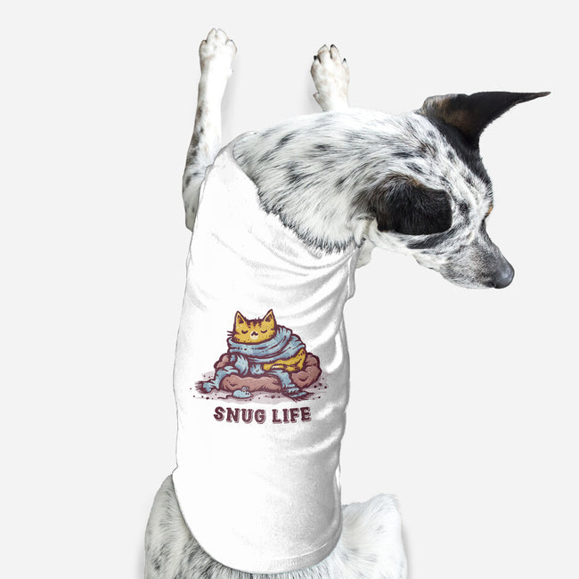Living The Snug Life-Dog-Basic-Pet Tank-kg07