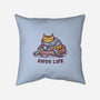 Living The Snug Life-None-Non-Removable Cover w Insert-Throw Pillow-kg07