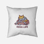 Living The Snug Life-None-Non-Removable Cover w Insert-Throw Pillow-kg07