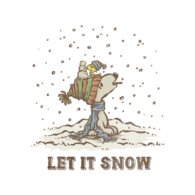 Let It Snow-Womens-Off Shoulder-Sweatshirt-kg07