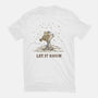 Let It Snow-Womens-Fitted-Tee-kg07