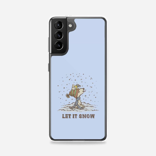 Let It Snow-Samsung-Snap-Phone Case-kg07