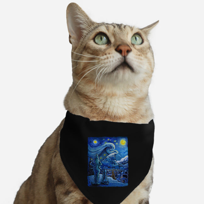 Starry Crumpit-Cat-Adjustable-Pet Collar-daobiwan