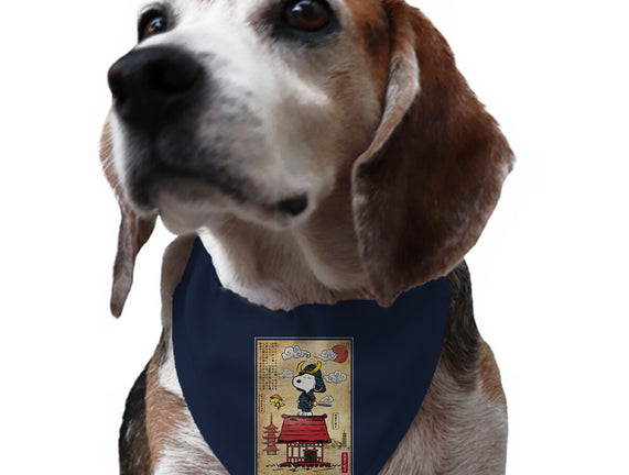 Beagle Samurai In Japan