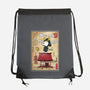 Beagle Samurai In Japan-None-Drawstring-Bag-DrMonekers