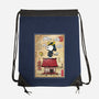 Beagle Samurai In Japan-None-Drawstring-Bag-DrMonekers