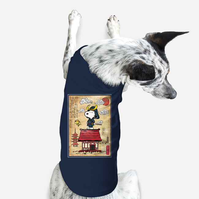 Beagle Samurai In Japan-Dog-Basic-Pet Tank-DrMonekers