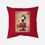 Beagle Samurai In Japan-None-Removable Cover w Insert-Throw Pillow-DrMonekers