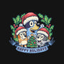 Bluey Holidays-None-Glossy-Sticker-momma_gorilla