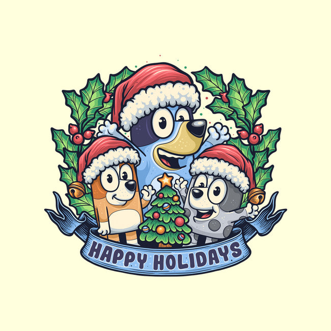 Bluey Holidays-Unisex-Basic-Tank-momma_gorilla