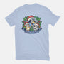 Bluey Holidays-Unisex-Basic-Tee-momma_gorilla