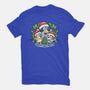 Bluey Holidays-Womens-Basic-Tee-momma_gorilla