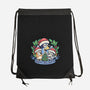 Bluey Holidays-None-Drawstring-Bag-momma_gorilla