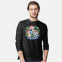 Bluey Holidays-Mens-Long Sleeved-Tee-momma_gorilla