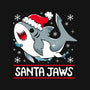 Santa Jaws-Unisex-Zip-Up-Sweatshirt-Vallina84