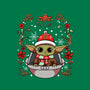 Christmas Yoda-None-Removable Cover w Insert-Throw Pillow-JamesQJO