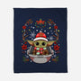 Christmas Yoda-None-Fleece-Blanket-JamesQJO