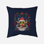 Christmas Yoda-None-Non-Removable Cover w Insert-Throw Pillow-JamesQJO