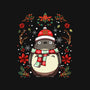 Christmas Totoro-Womens-Basic-Tee-JamesQJO