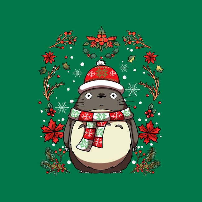 Christmas Totoro-Unisex-Zip-Up-Sweatshirt-JamesQJO