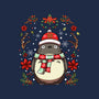 Christmas Totoro-None-Removable Cover-Throw Pillow-JamesQJO