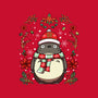 Christmas Totoro-Womens-Basic-Tee-JamesQJO