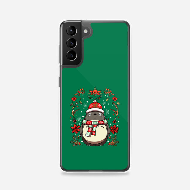 Christmas Totoro-Samsung-Snap-Phone Case-JamesQJO