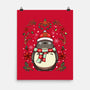 Christmas Totoro-None-Matte-Poster-JamesQJO