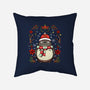 Christmas Totoro-None-Non-Removable Cover w Insert-Throw Pillow-JamesQJO