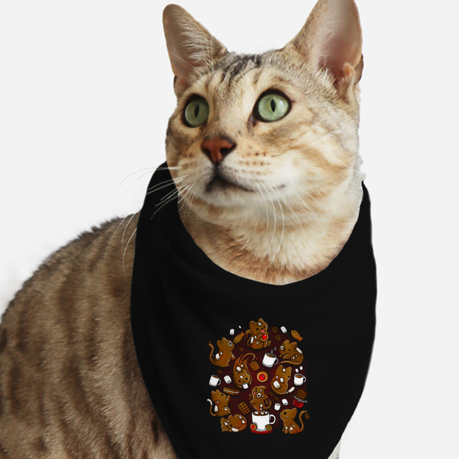 ChocoCat-Cat-Bandana-Pet Collar-Vallina84