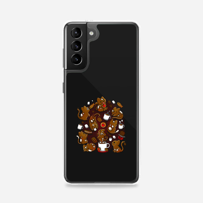 ChocoCat-Samsung-Snap-Phone Case-Vallina84