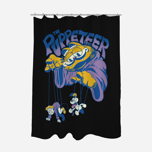 The Puppeteer-None-Polyester-Shower Curtain-Henrique Torres